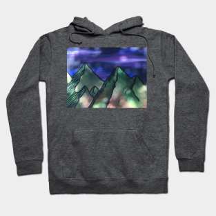 Majestic Mountains - Painting Hoodie